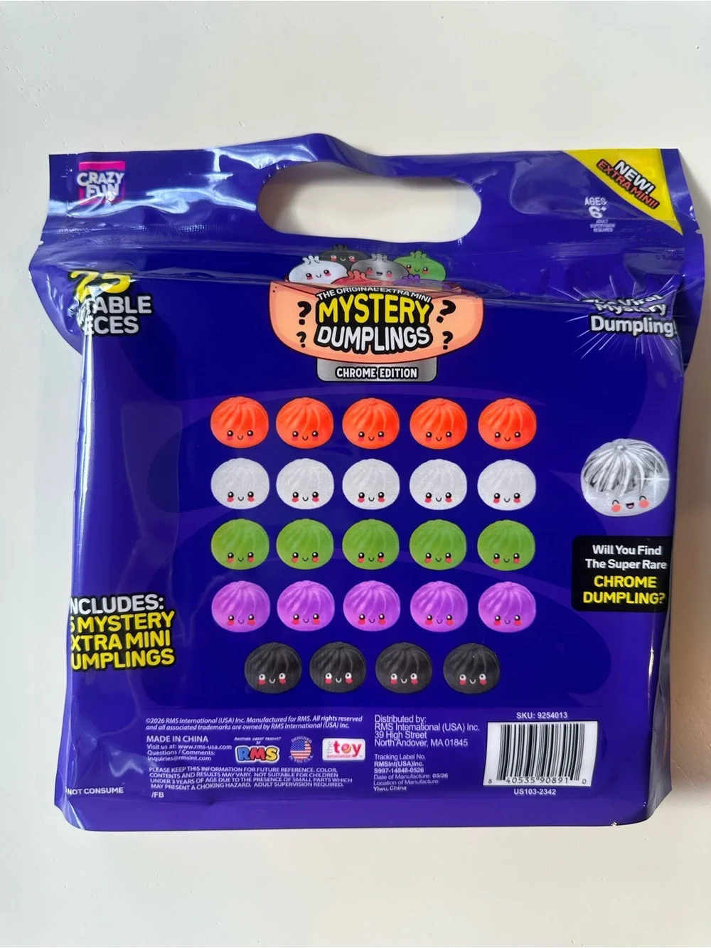 25 Pack of RMS Mystery Mini Dumplings - Chrome Edition